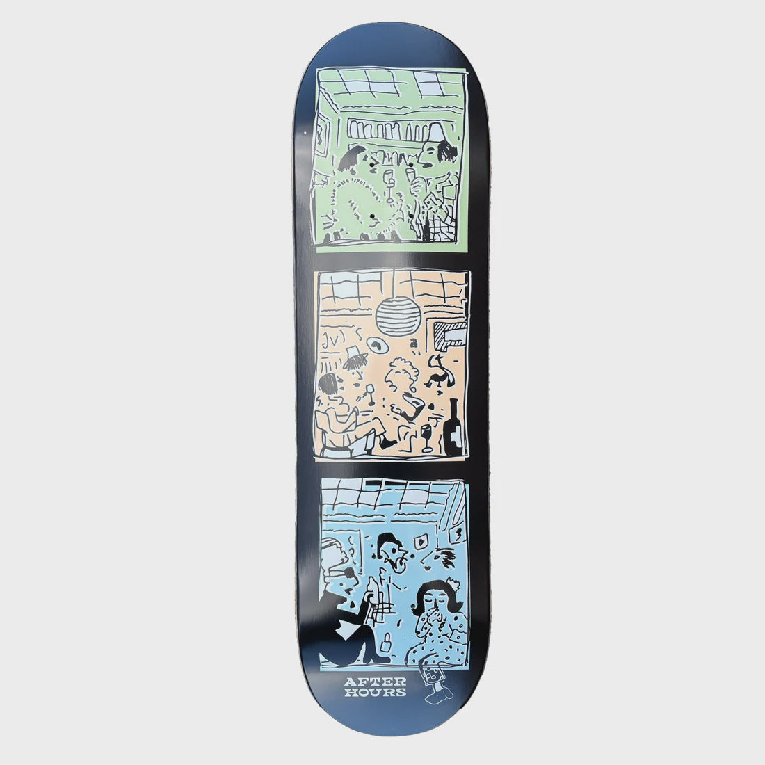 After Hours Deck Wine Bar Skateboard Deck