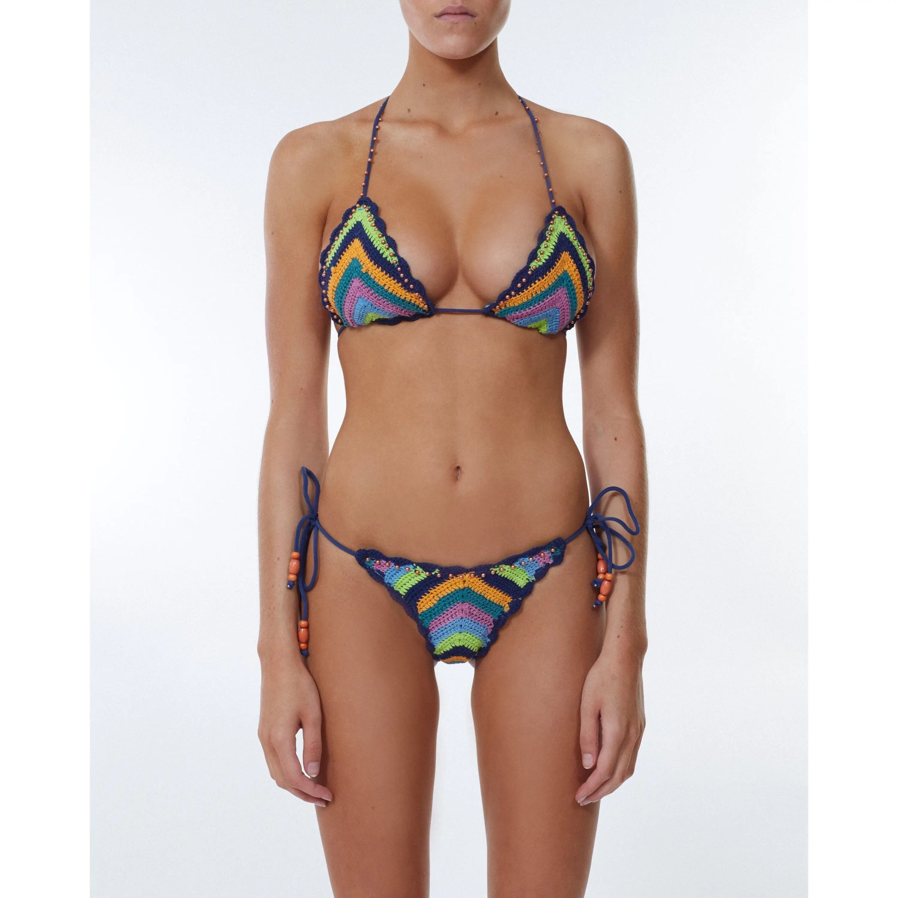 It's Now Cool The Crochet Tri Bikini
