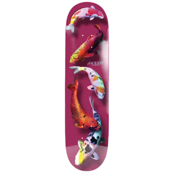 Jacuzzi 500 Years Skate Deck - Rose / Holographic