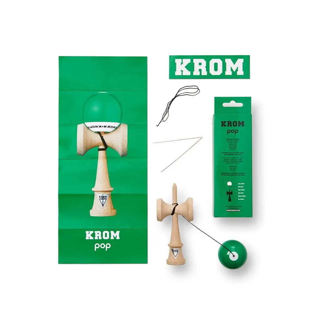 Krom Pop LOL Kendama  - Dark Green