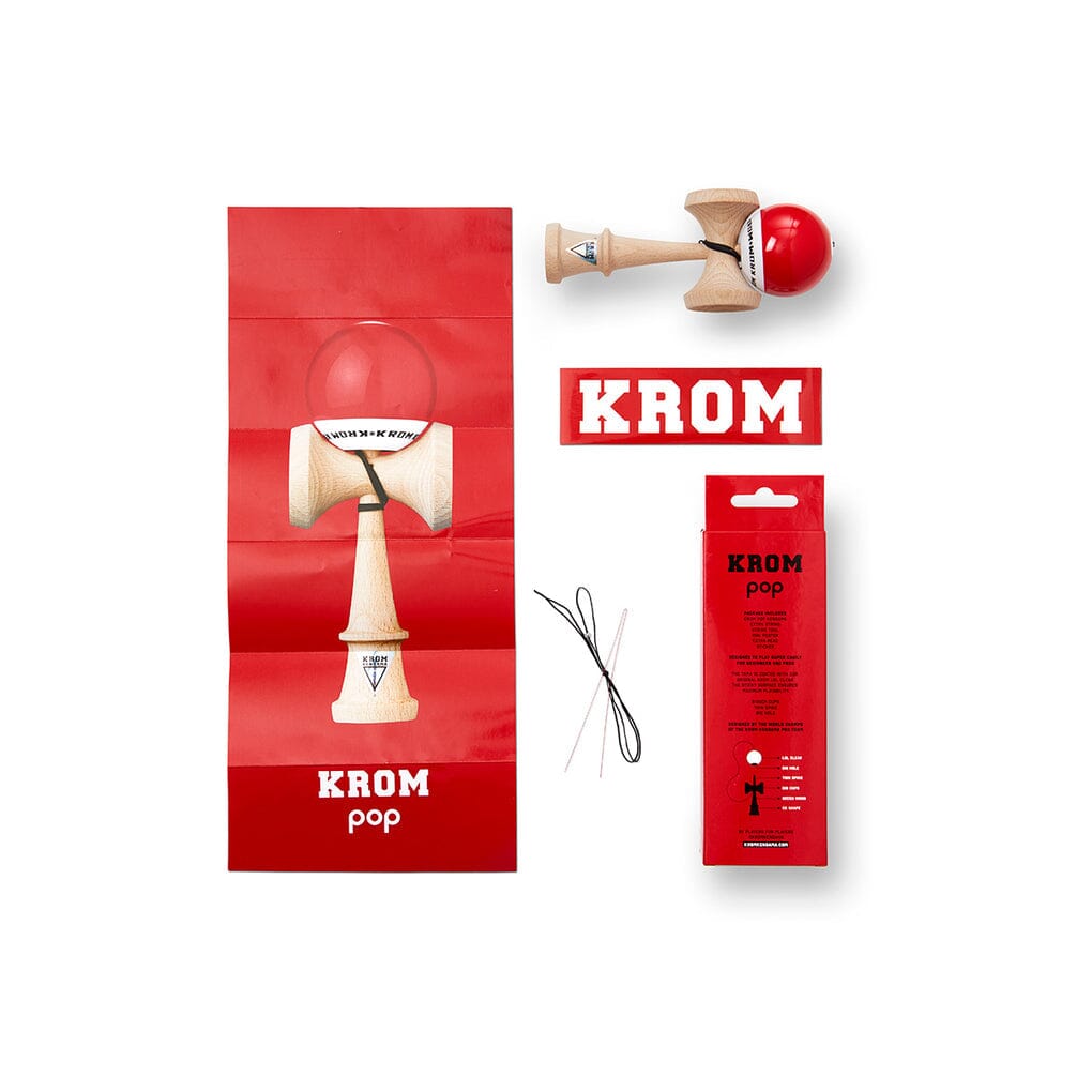 Krom Pop LOL Kendama - Red