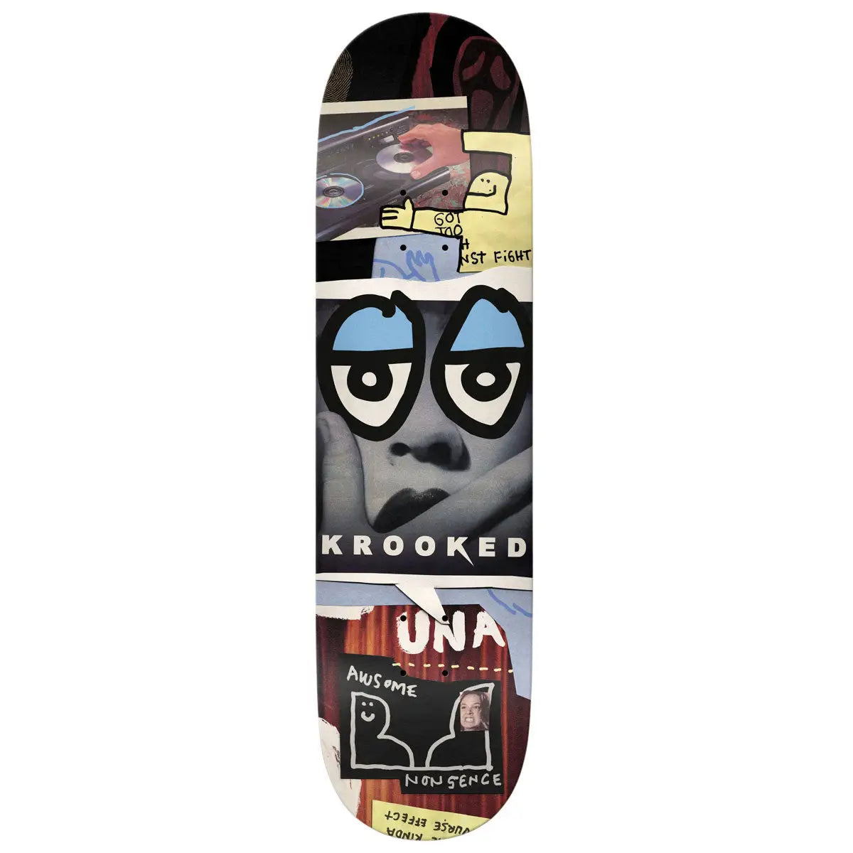 Krooked Una Farrar Nonsense Skate Deck