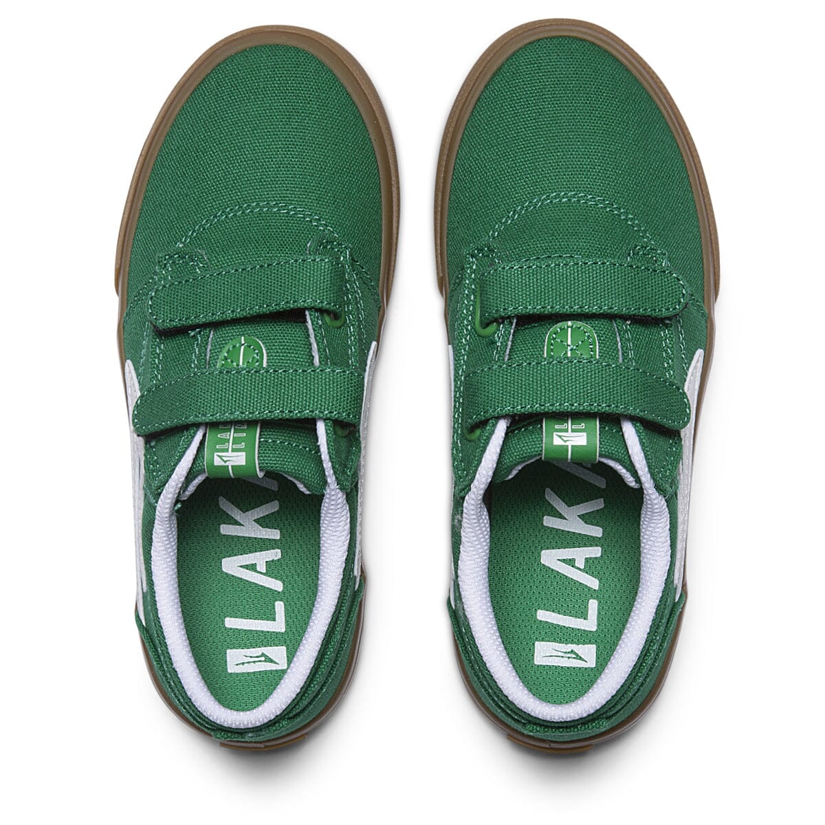 Lakai Griffin Youth Green / Gum Canvas