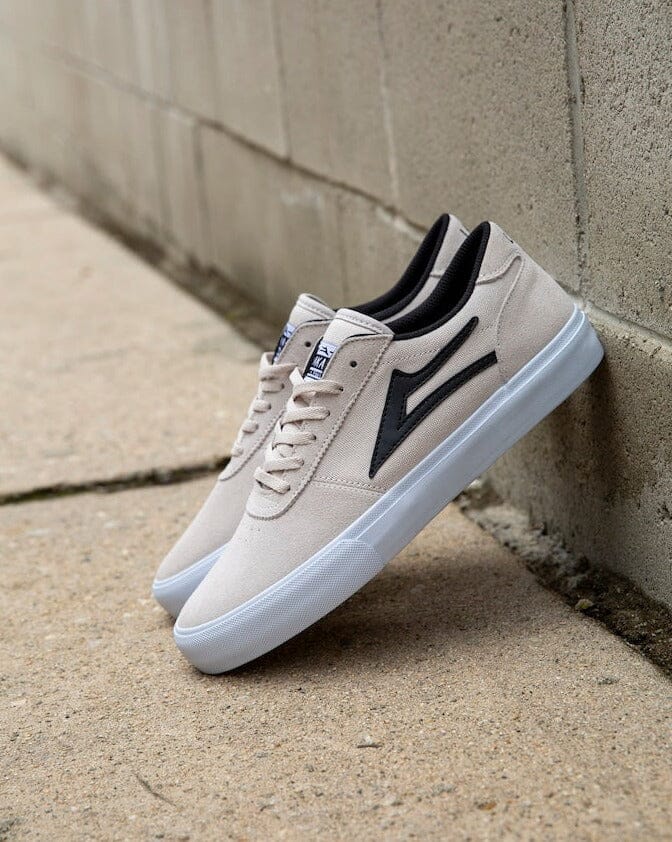 Lakai Manchester White / Black Suede