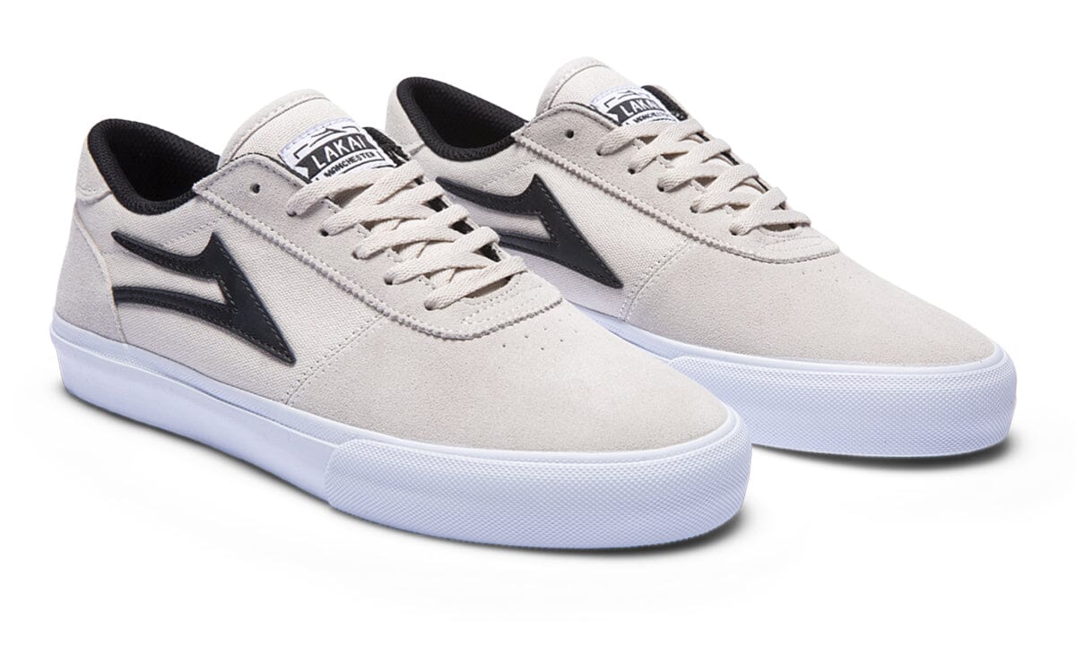 Lakai Manchester White / Black Suede