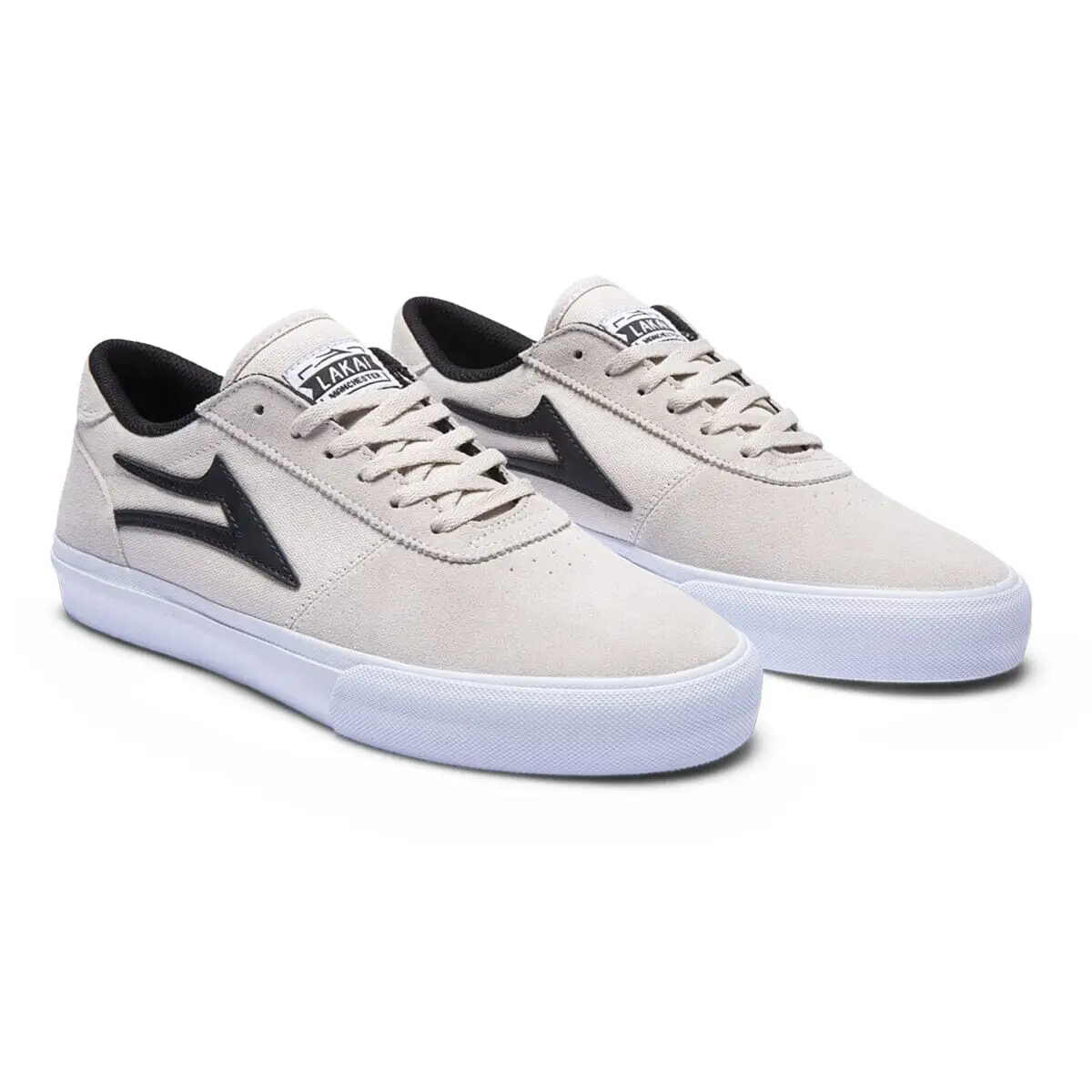 Lakai Manchester White / Black Suede