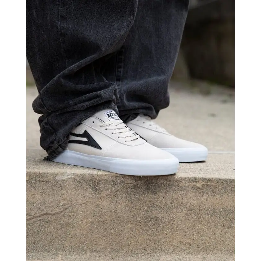 Lakai Manchester White / Black Suede