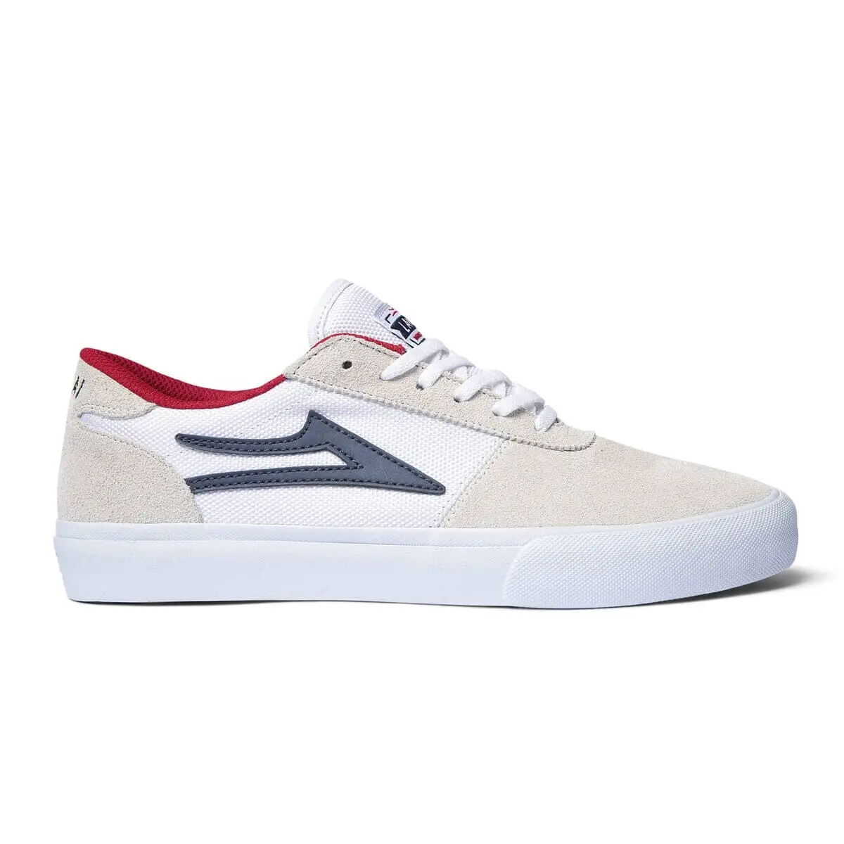 Lakai Manchester White / Navy Suede