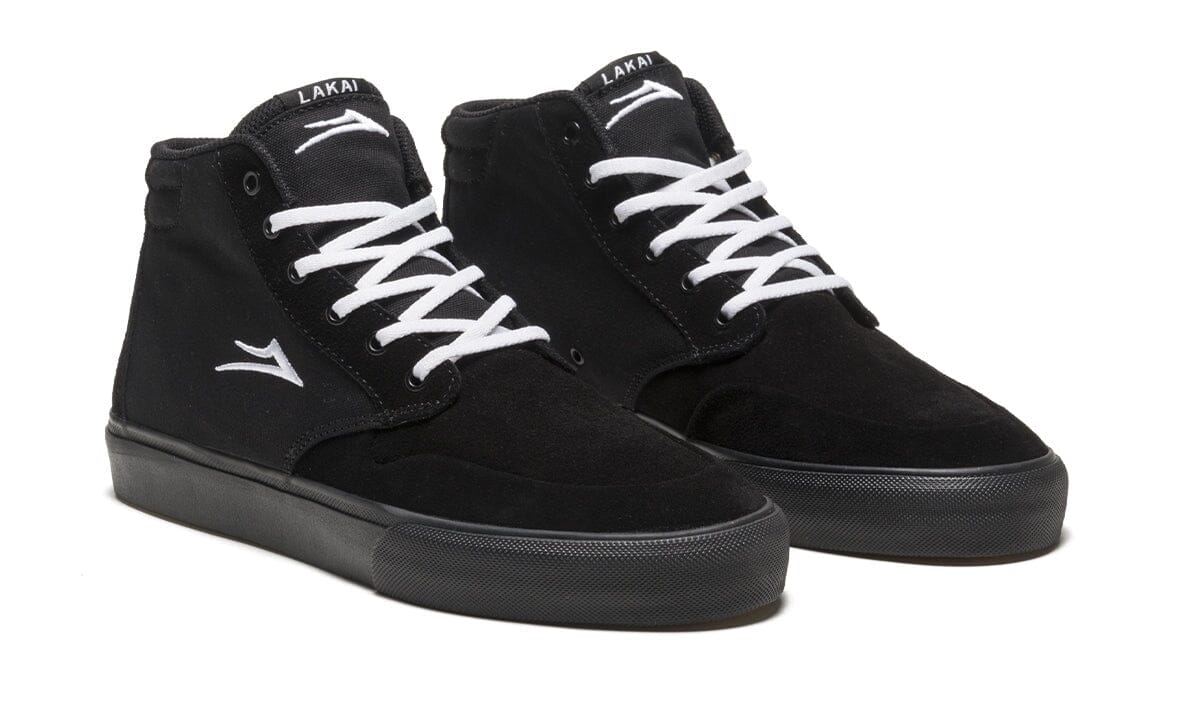 Lakai Riley 3 High - Black / Black Suede