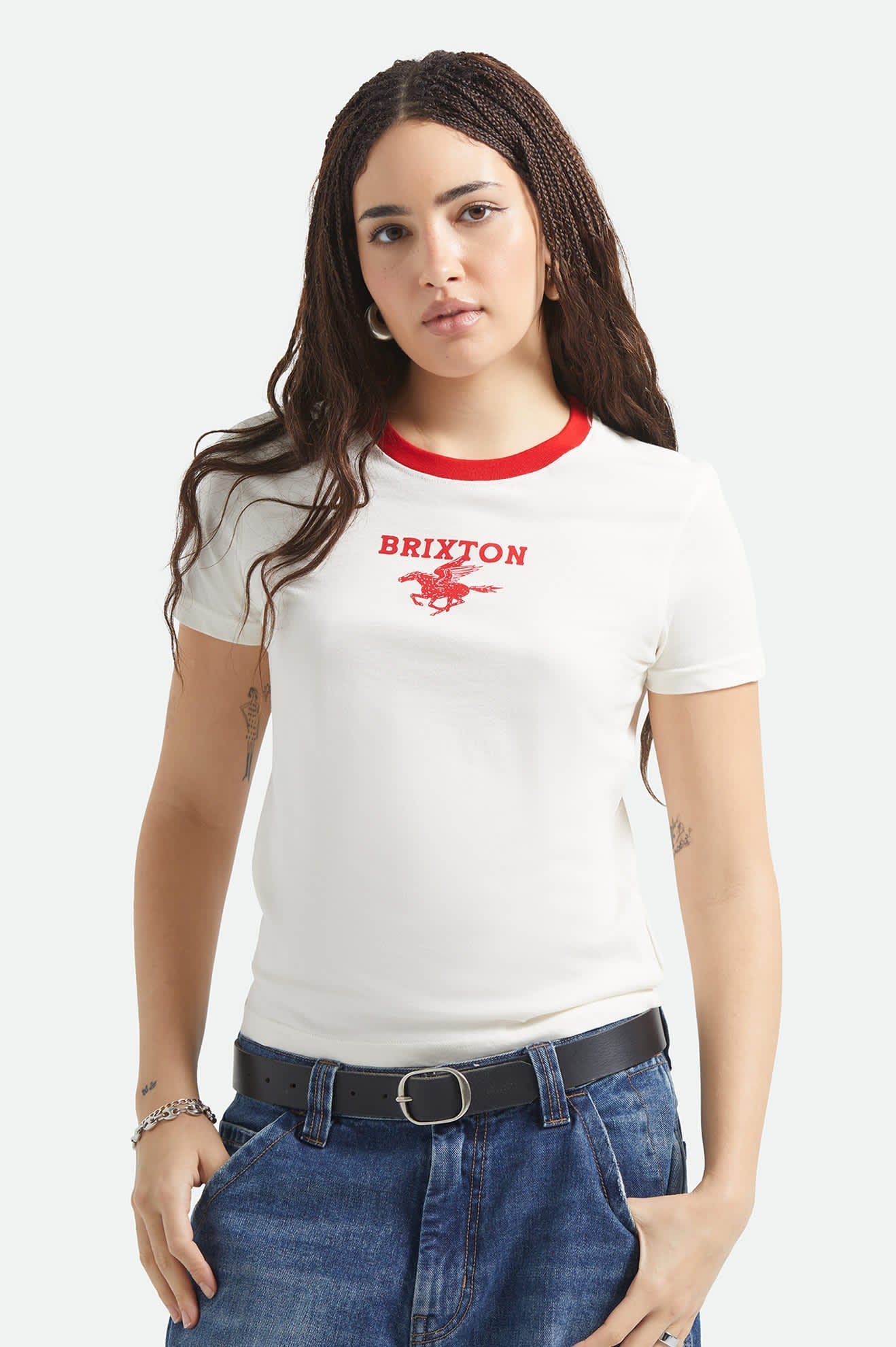 Brixton Pegasus Slim Crew T-Shirt