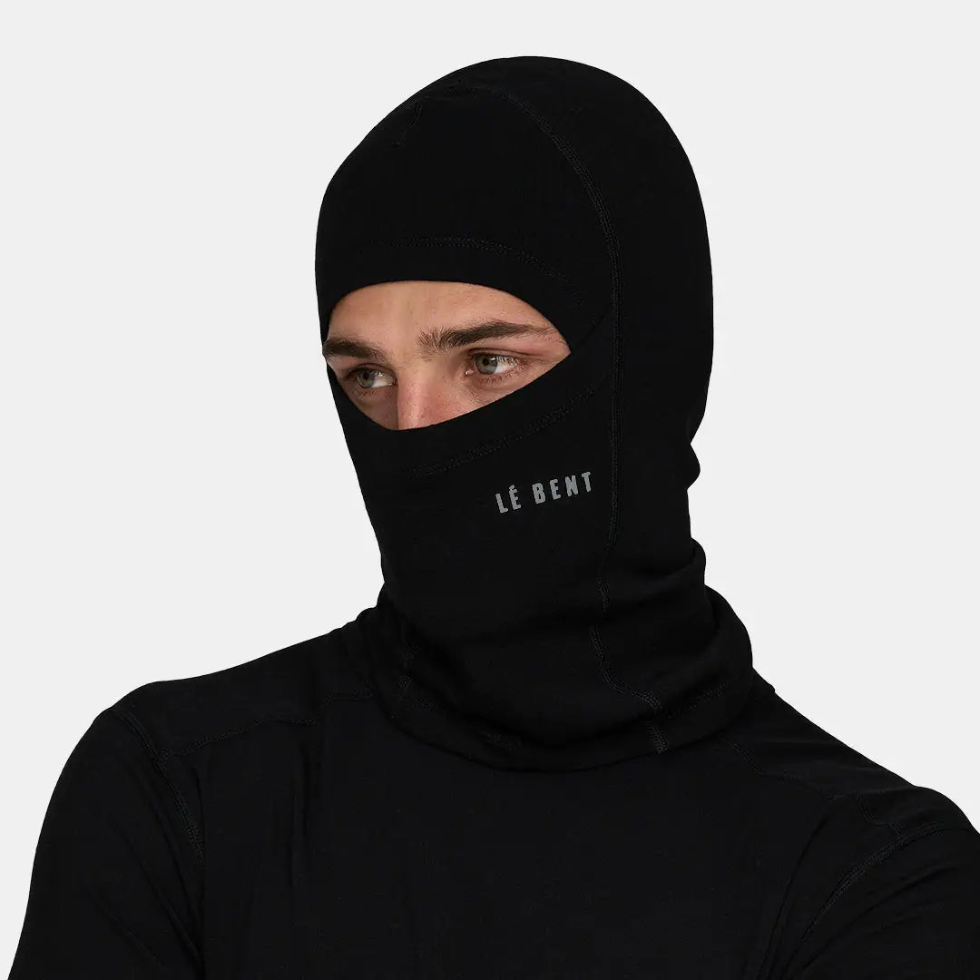Le Bent Heavyweight Grid Fleece Balaclava