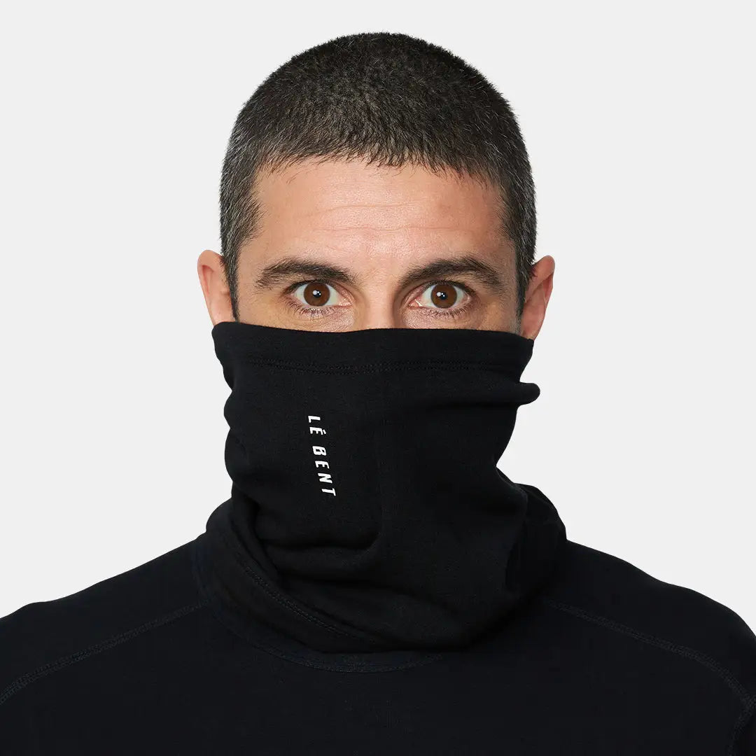 Le Bent Heavyweight Grid Fleece Neck Gaiter