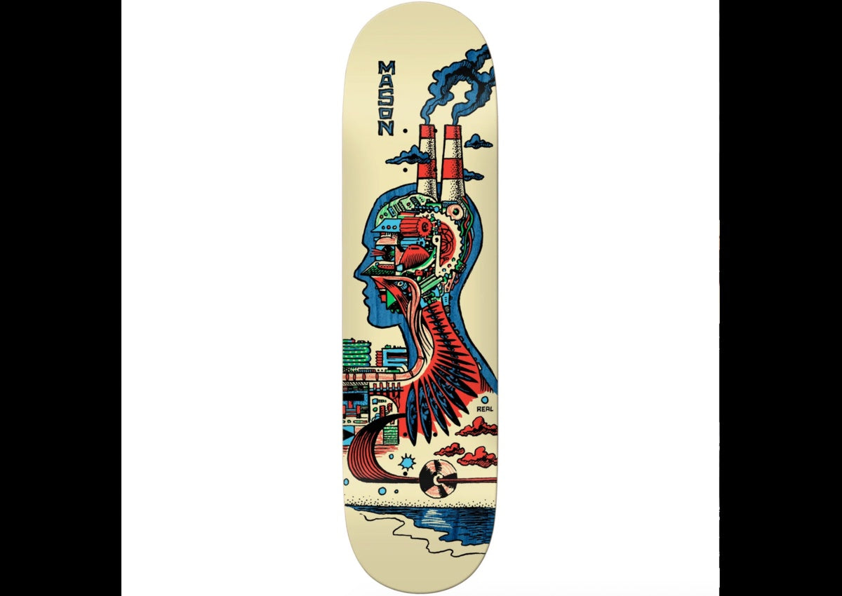 Real Mason Artificial Skateboard Deck