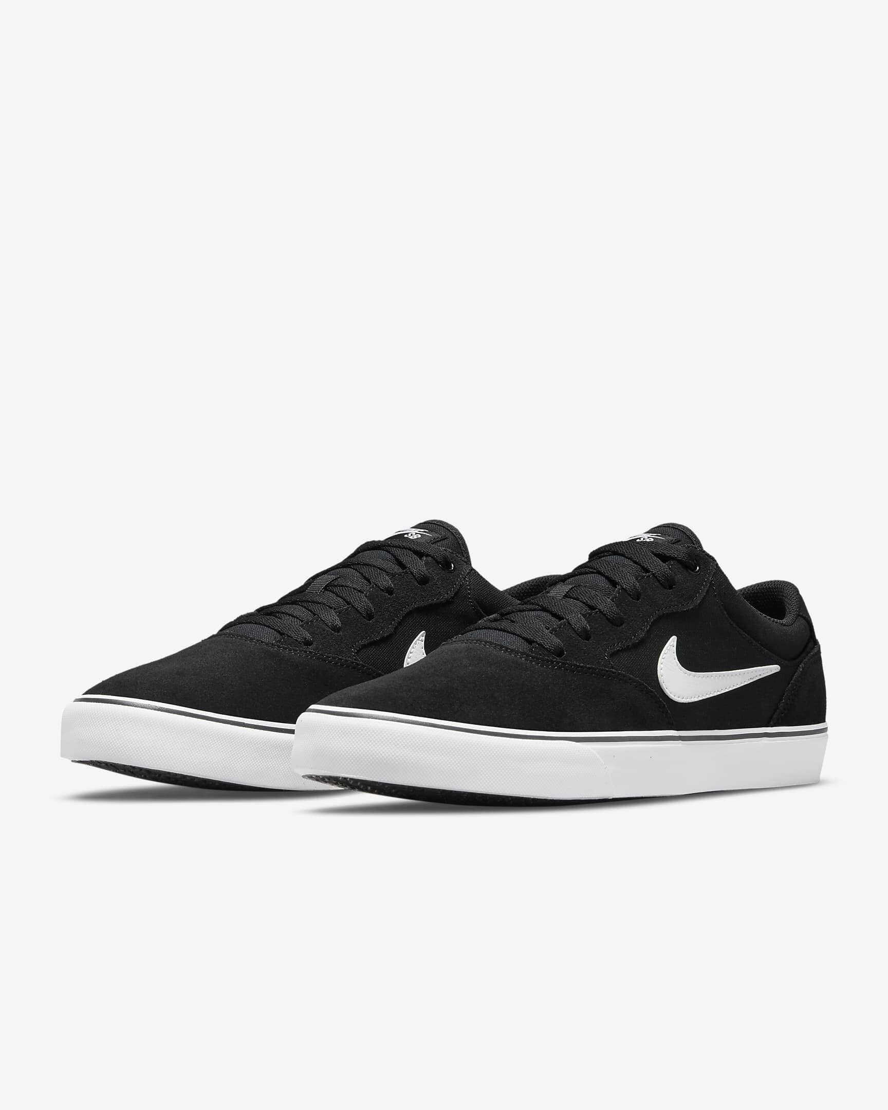 Nike SB Chron 2 Canvas - Black / Black / White