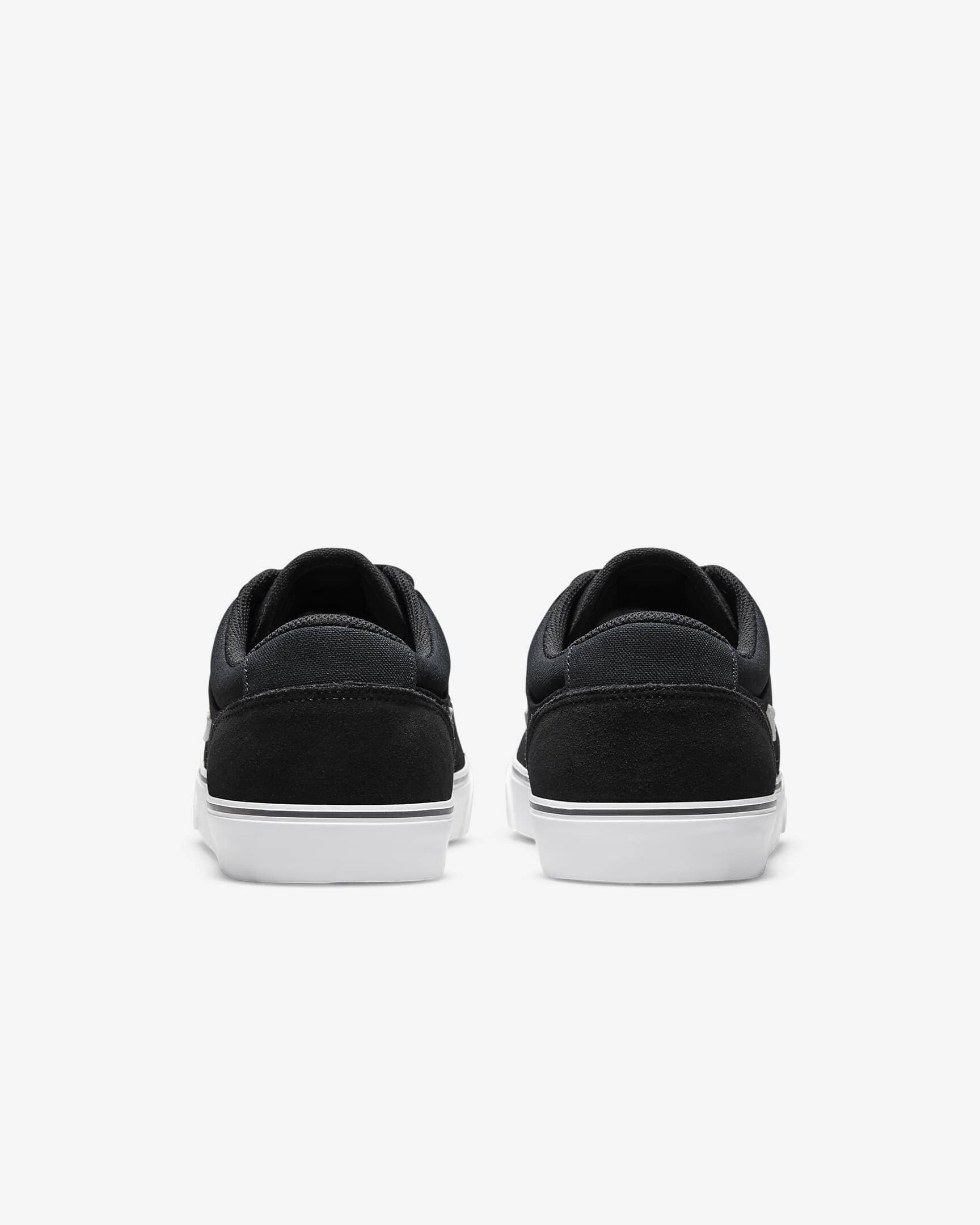 Nike SB Chron 2 Canvas - Black / Black / White 
