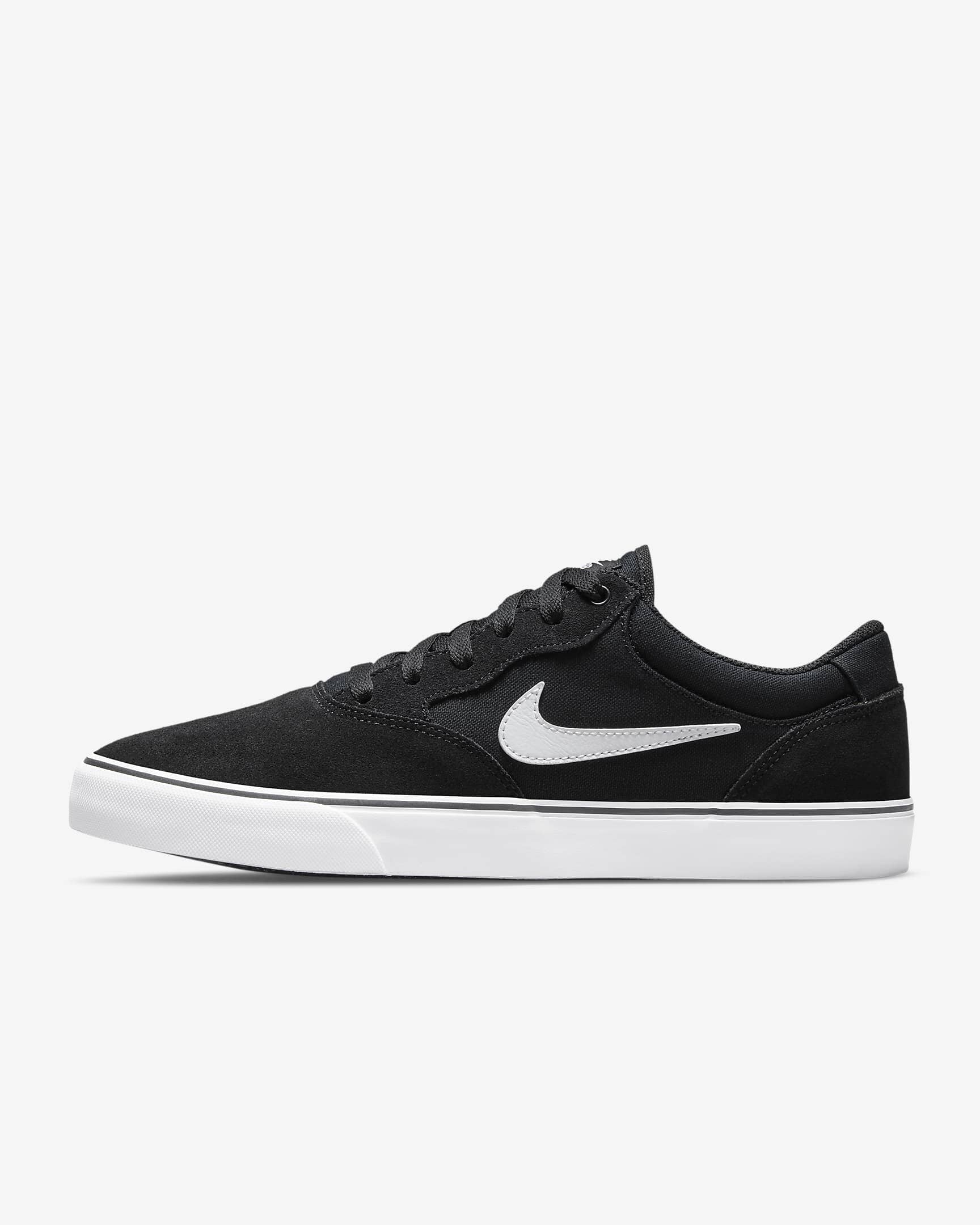 Nike SB Chron 2 Canvas - Black / Black / White