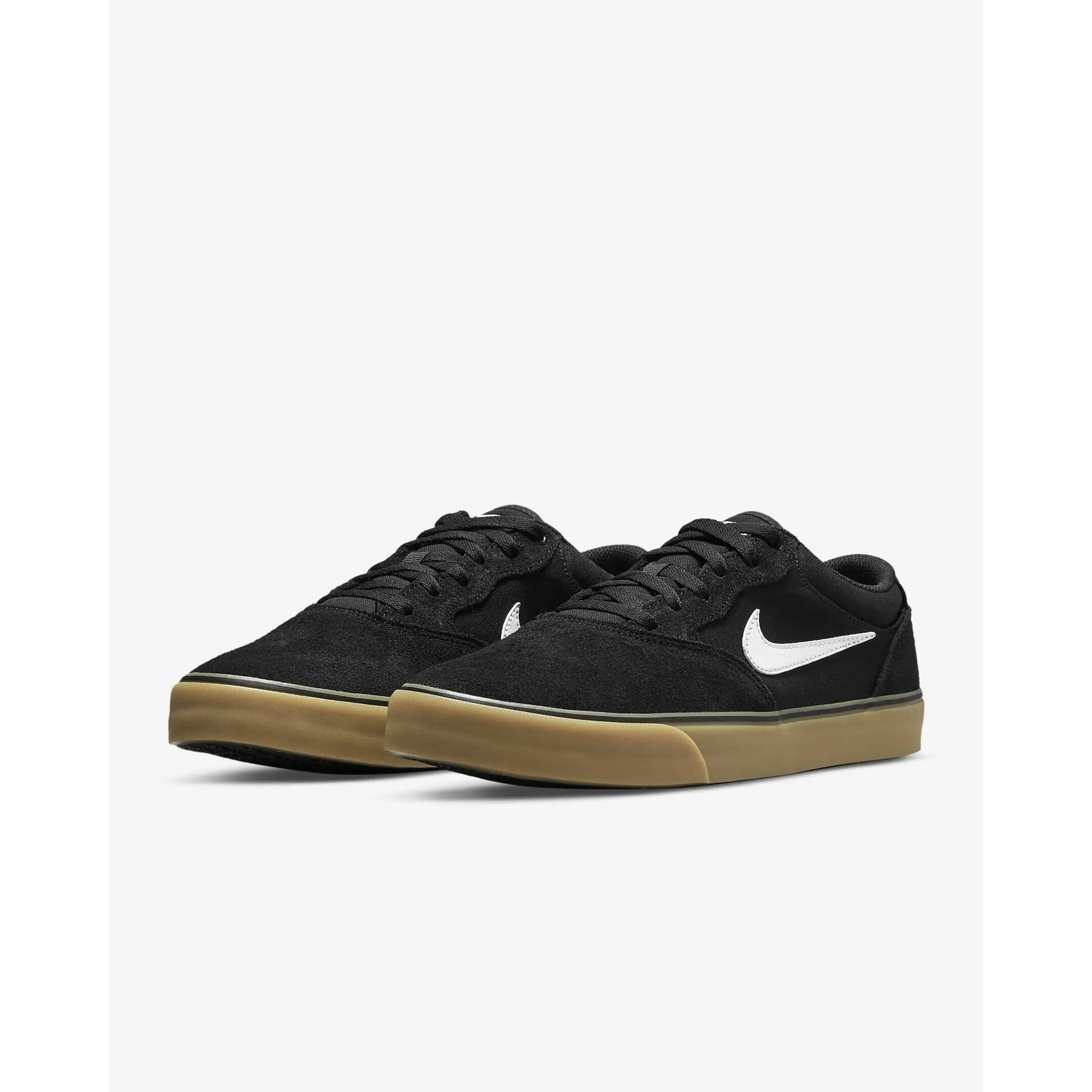 Nike SB Chron 2 Shoes - Black / Gum