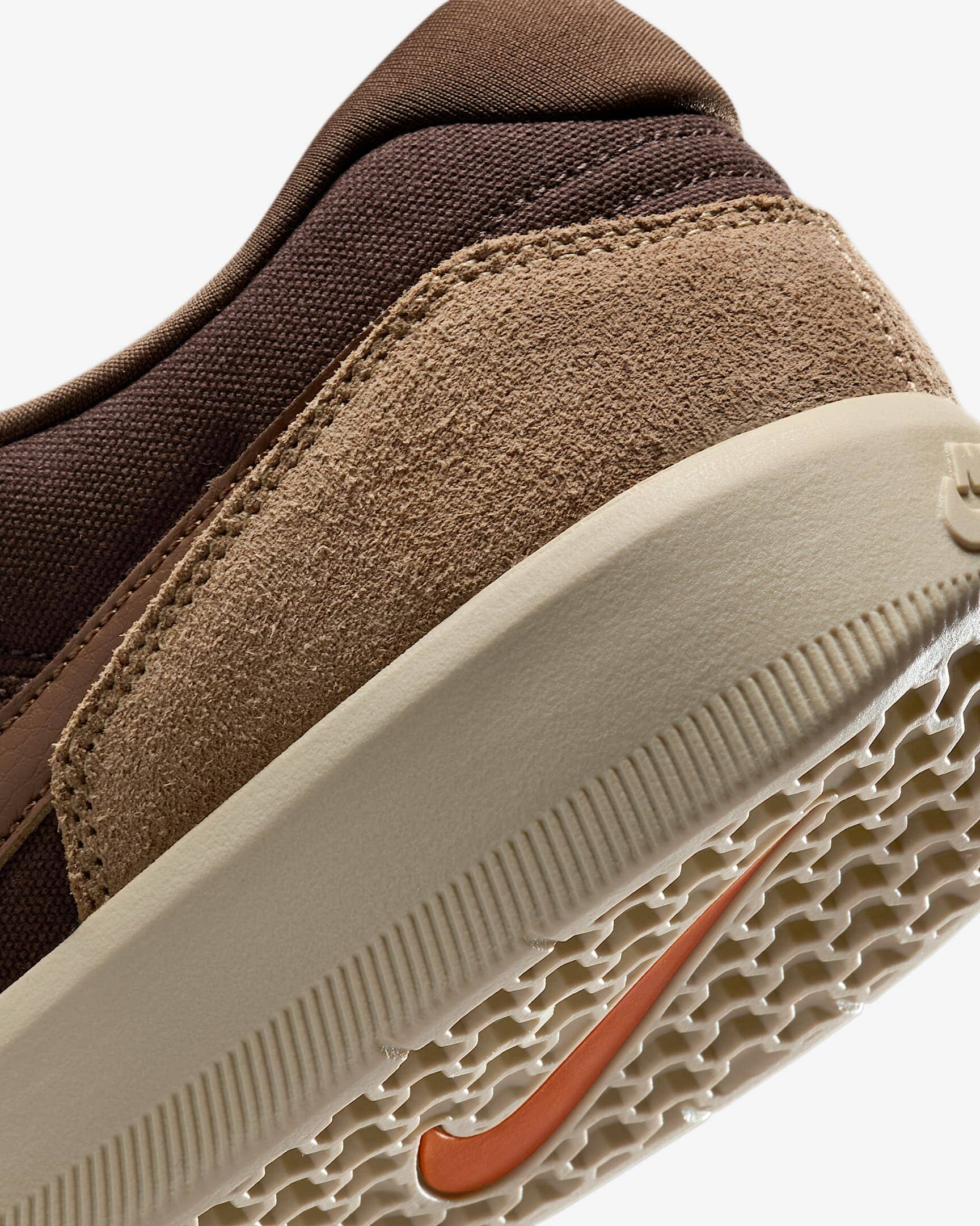 Nike SB Force 58 Shoes - Baroque Brown / Parachute Beige / Desert Khaki / Mosswood Brown