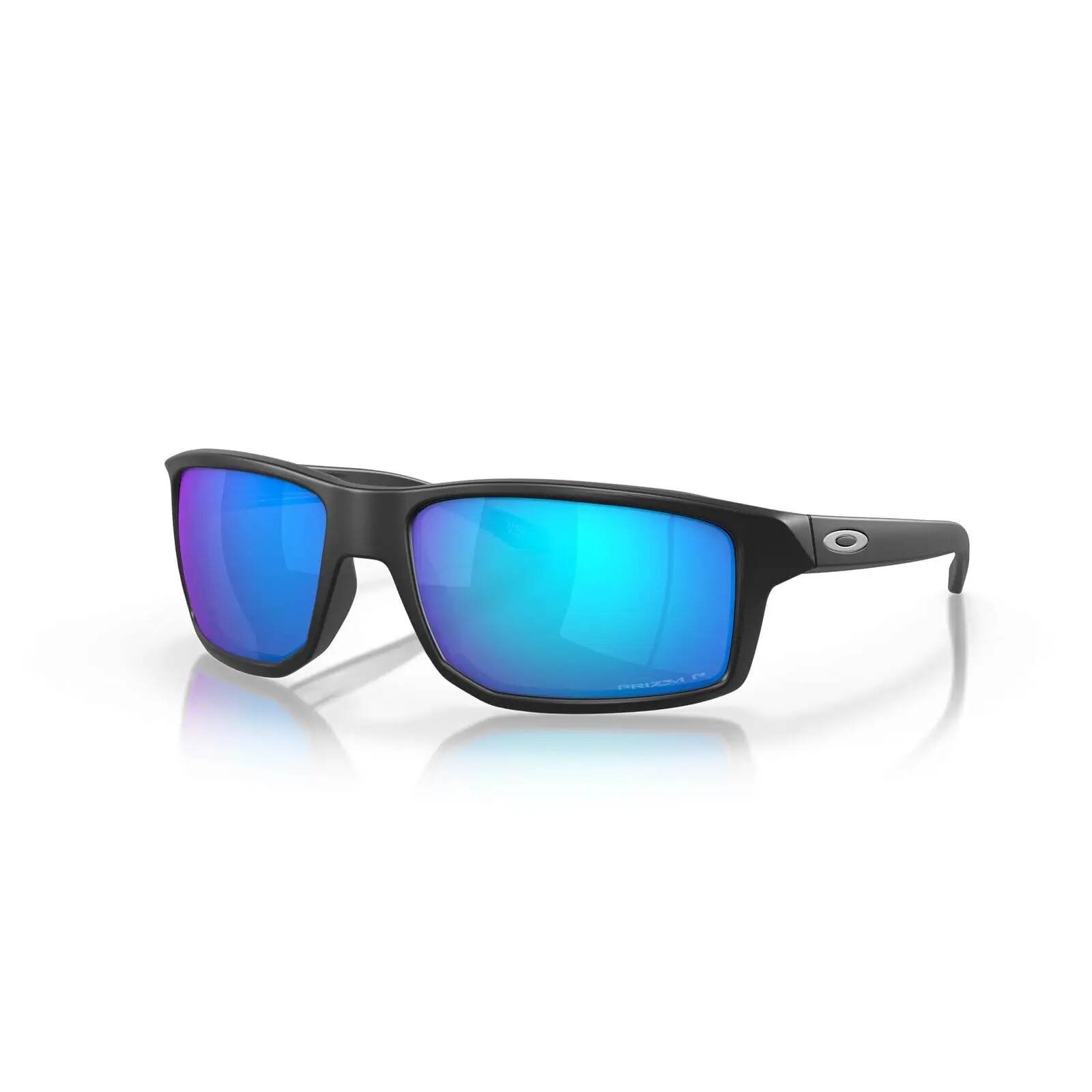 Oakley Gibston XL Sunglasses Matte Black / Prizm Sapphire 