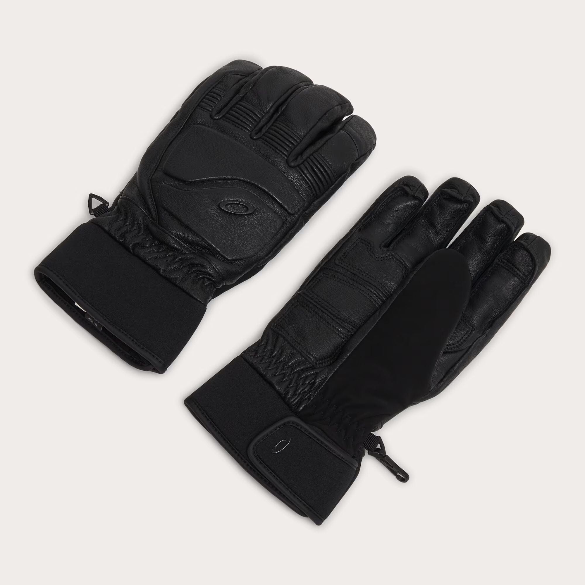 Oakley Peak Leather Gloves Blackout S 