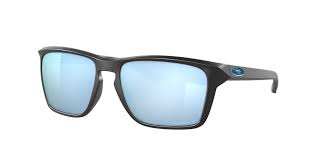 Oakley Sylas Polarised Sunglasses Matte Black / Prizm Deep Water Polar 