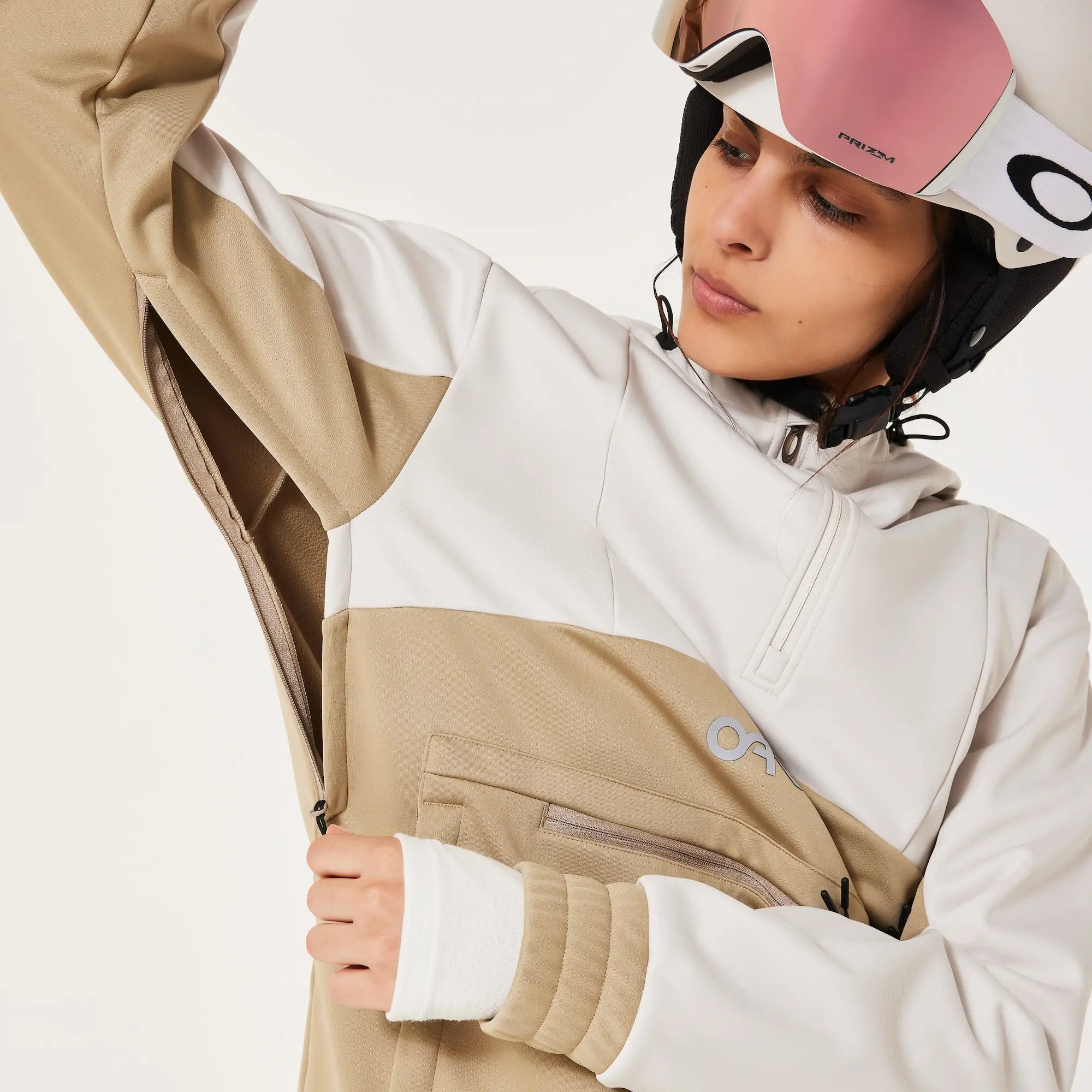 Oakley Womens TNP Nose Grab Softshell Hoodie