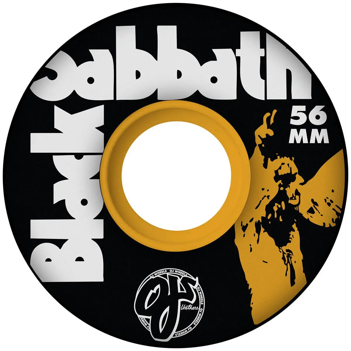 OJ Black Sabbath Vol 4 Keyframe Black 78A Skate Wheels