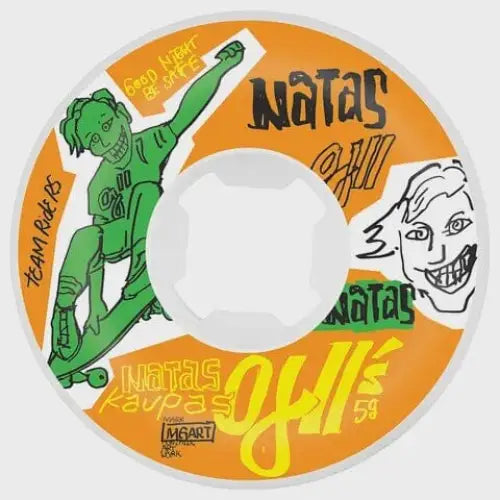 OJ Natas Kaupas 2 Original Hardline 95A Skate Wheels