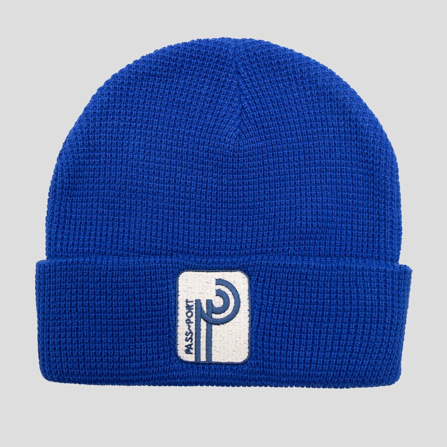 Passport Long Con Waffle Knit Beanie