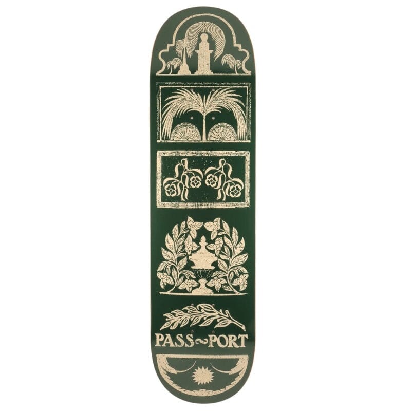 Passport Rubbings Series Front Yard Skate Deck