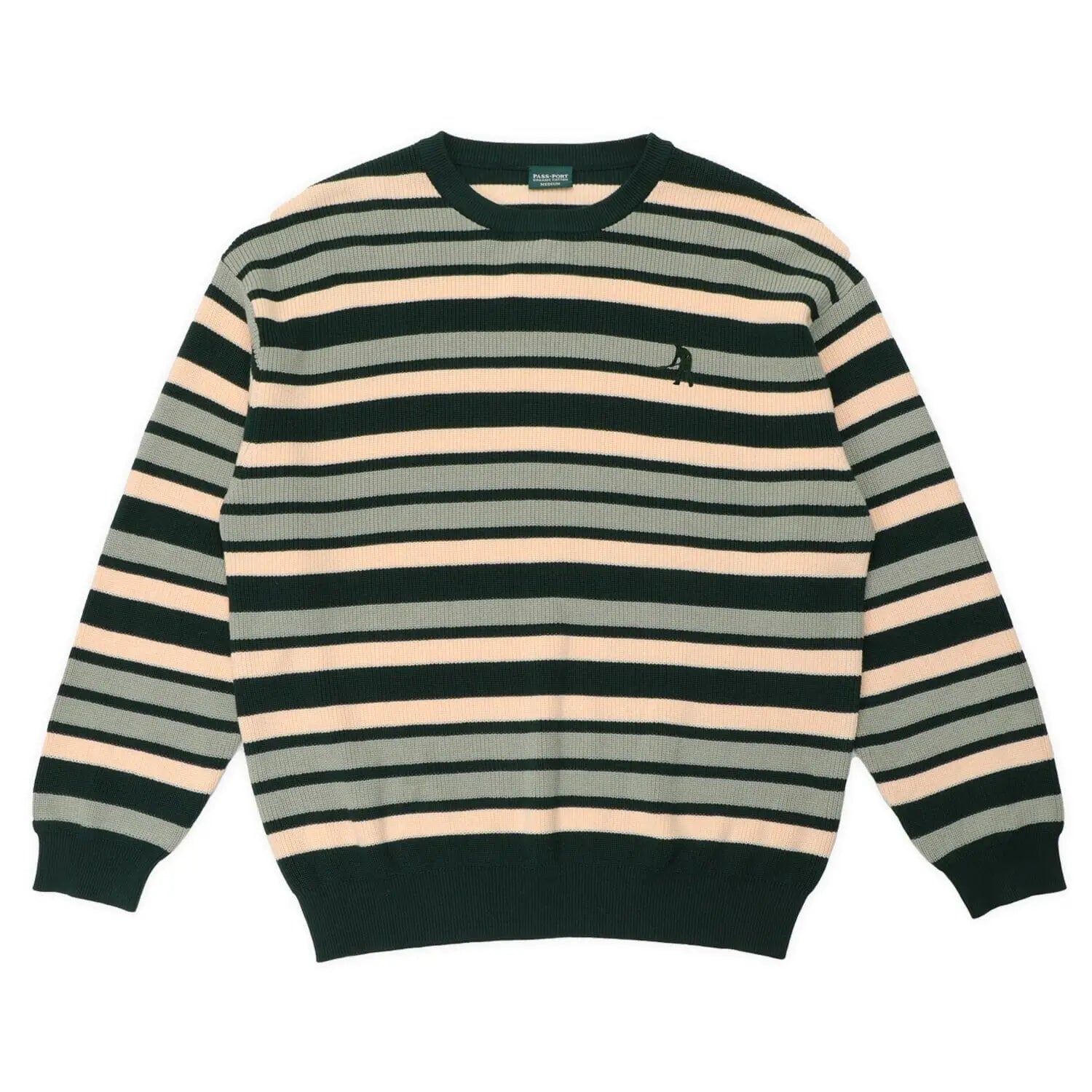 Passport Striped Organic Knit Sweater