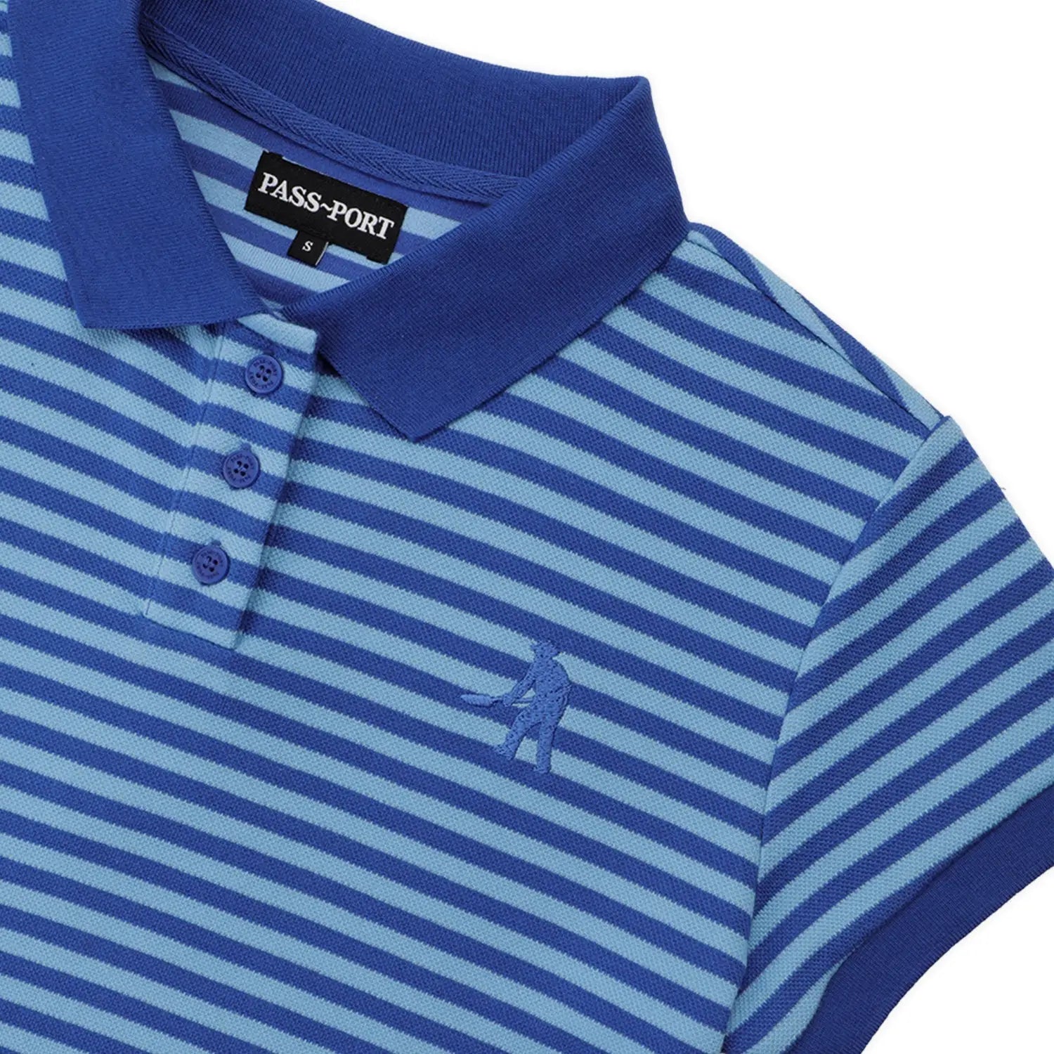 Passport Workers Striped Baby Polo