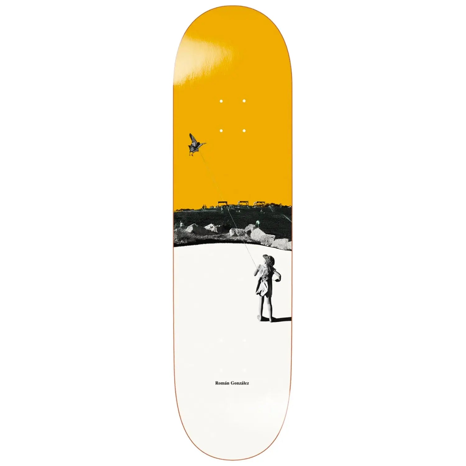 Polar Roman Gonzalez Kite Yellow Skate Deck
