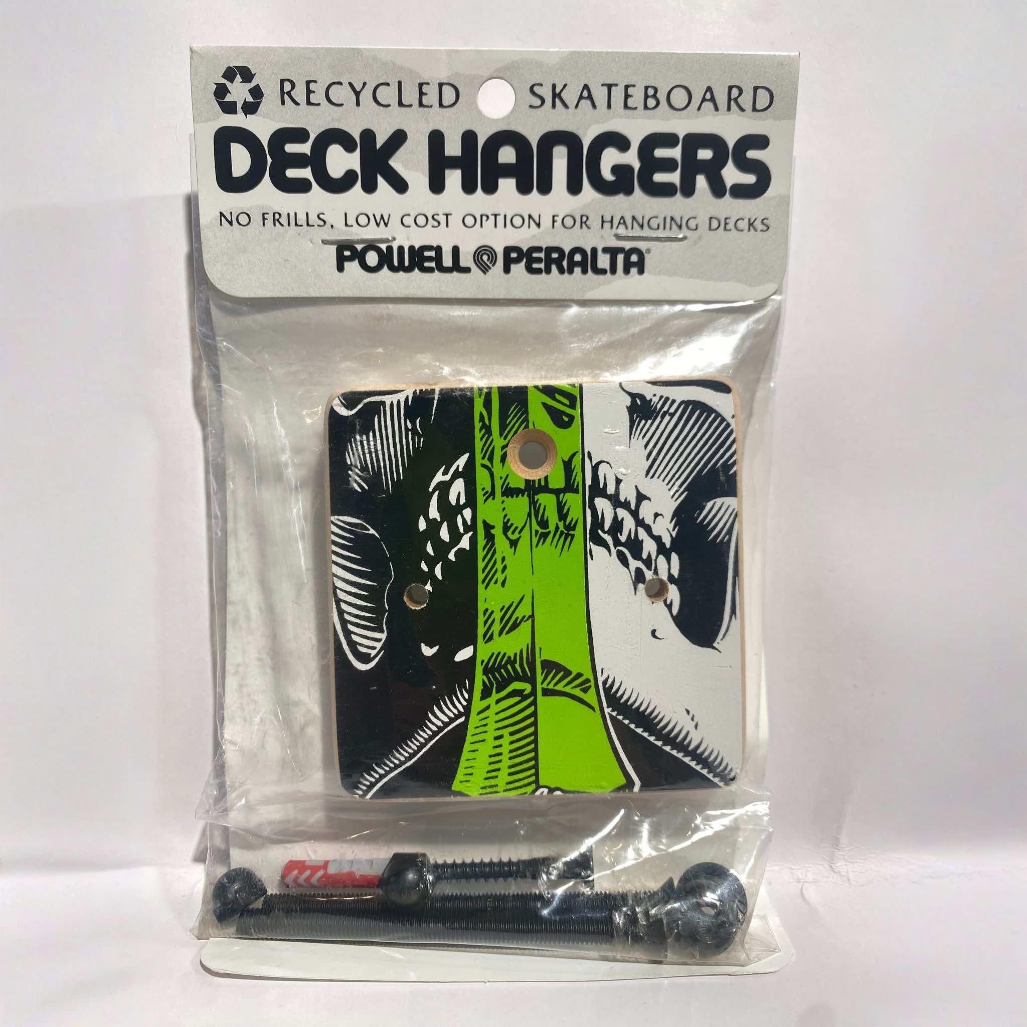 Powell Peralta Deck Hanger Black Green White 