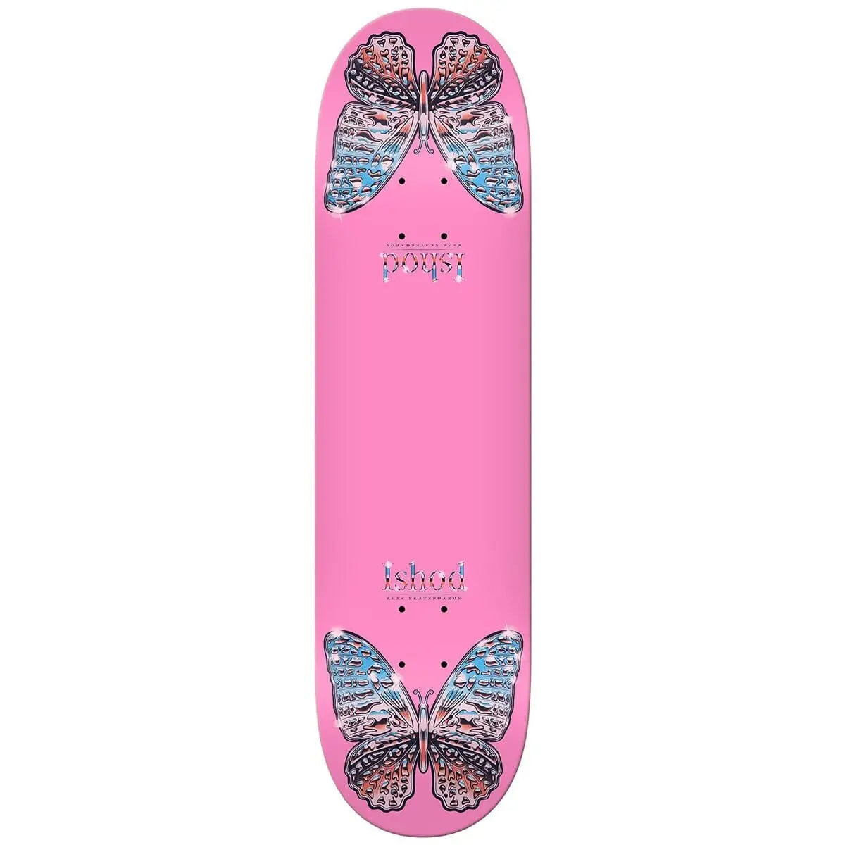 Real Ishod Mariposa Chrome Twin Skate Deck