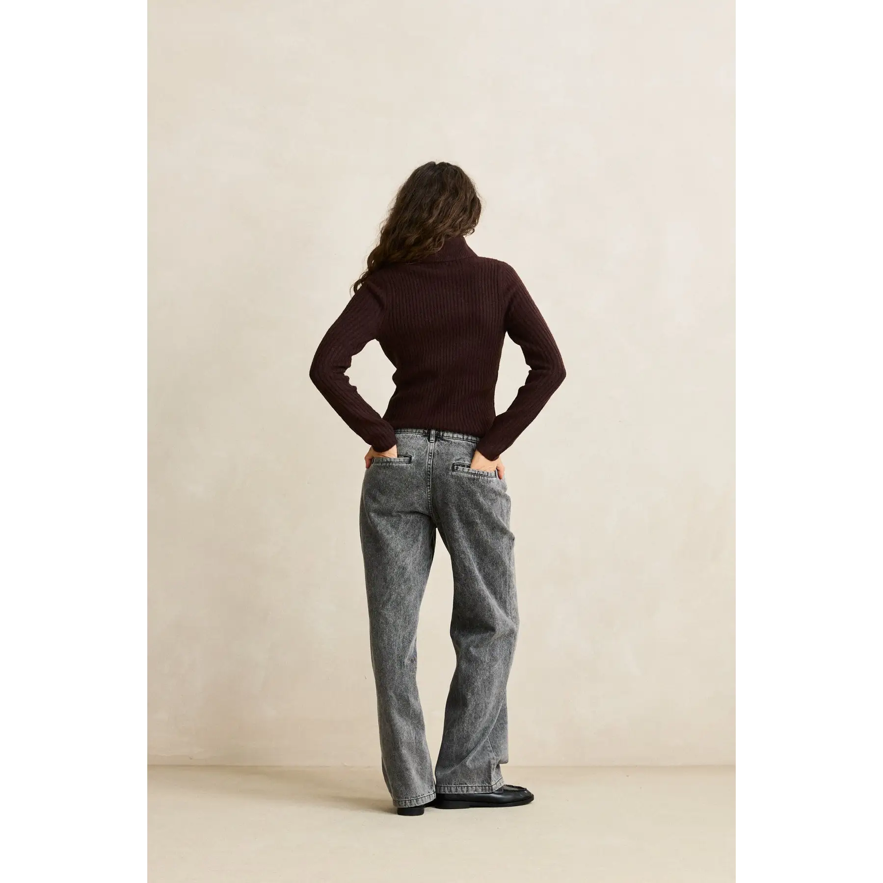 Rhythm Amara Rolled Neck Knit
