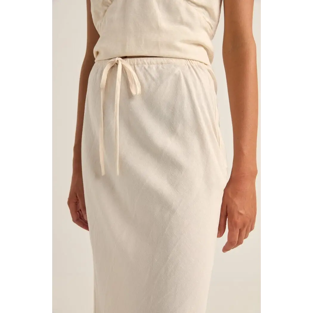 Rhythm Bias Cut Maxi Skirt