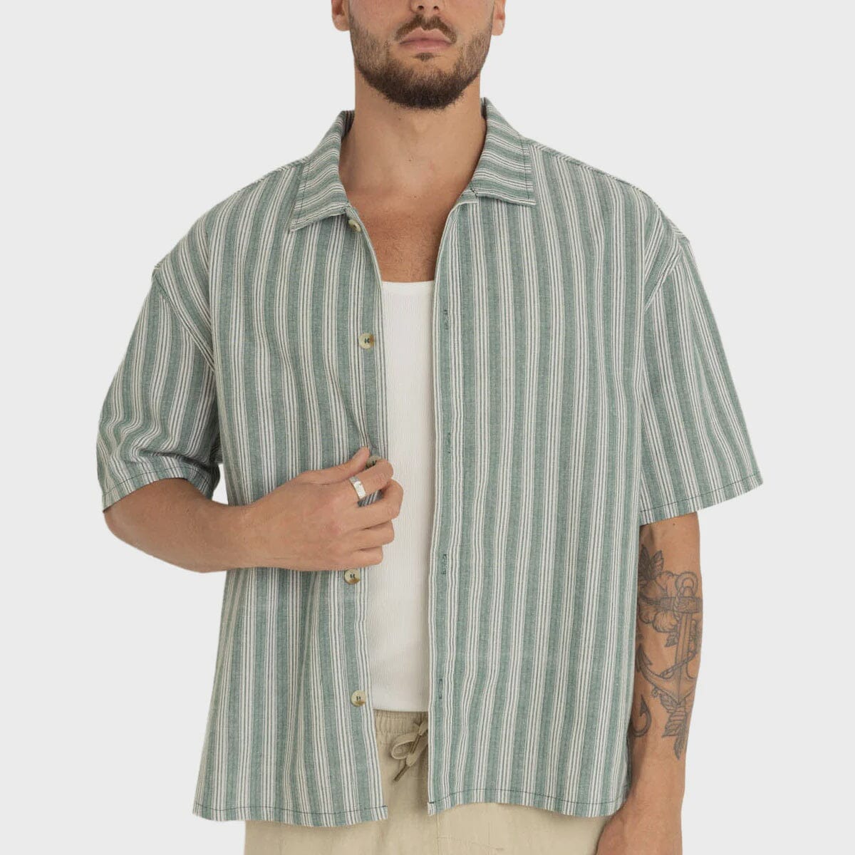 Rhythm Butcher Stripe Relaxed Shirt