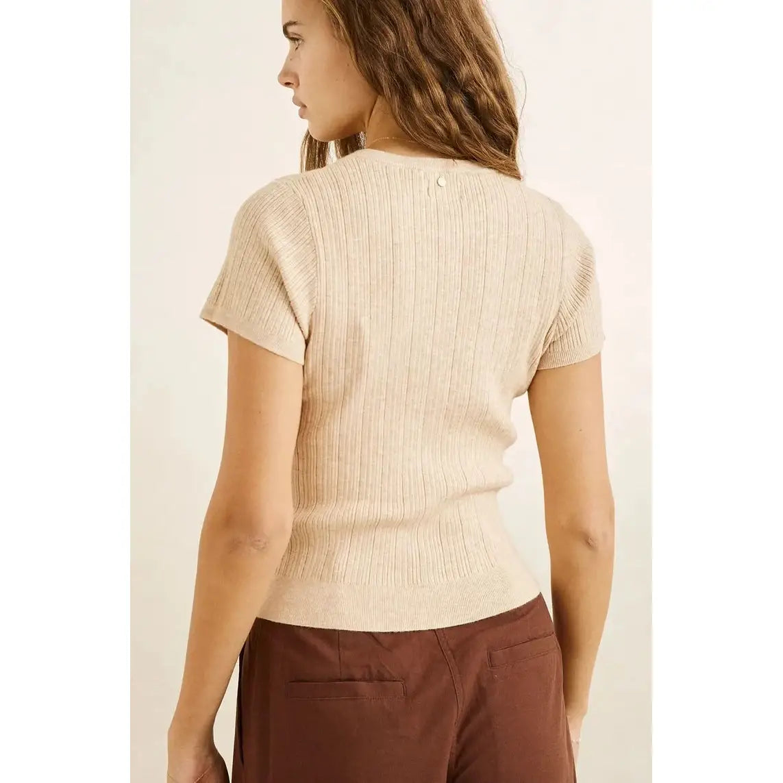 Rhythm Dana Short Sleeve Cardigan