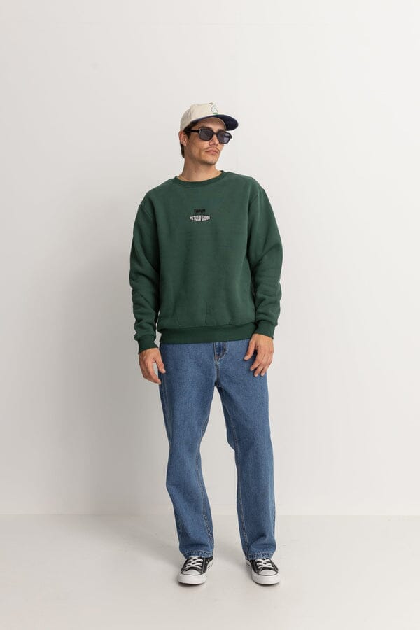 Rhythm Embroidered Fleece Crew