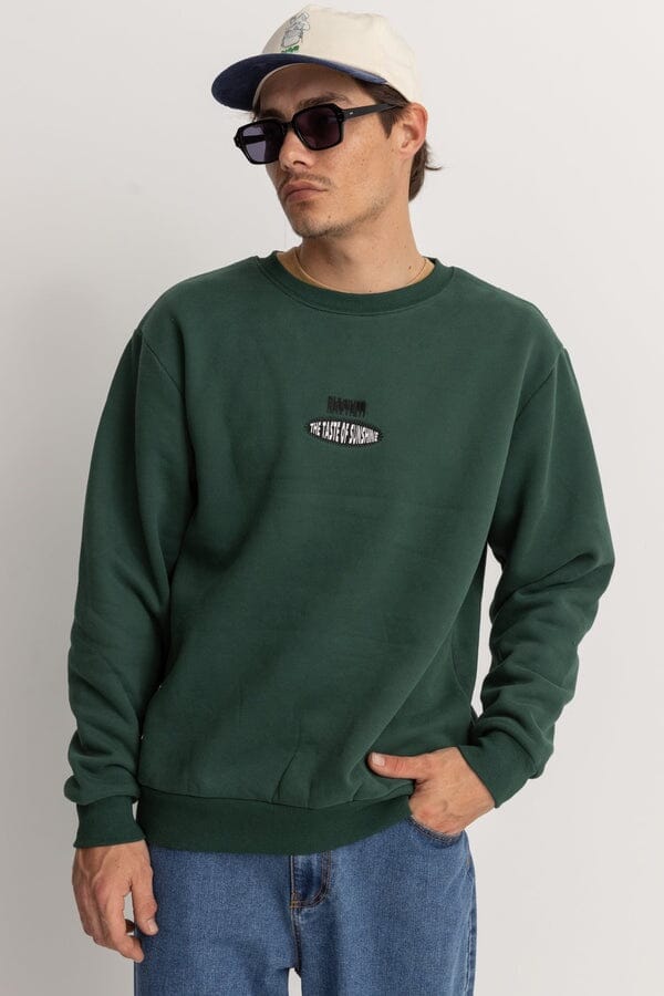 Rhythm Embroidered Fleece Crew
