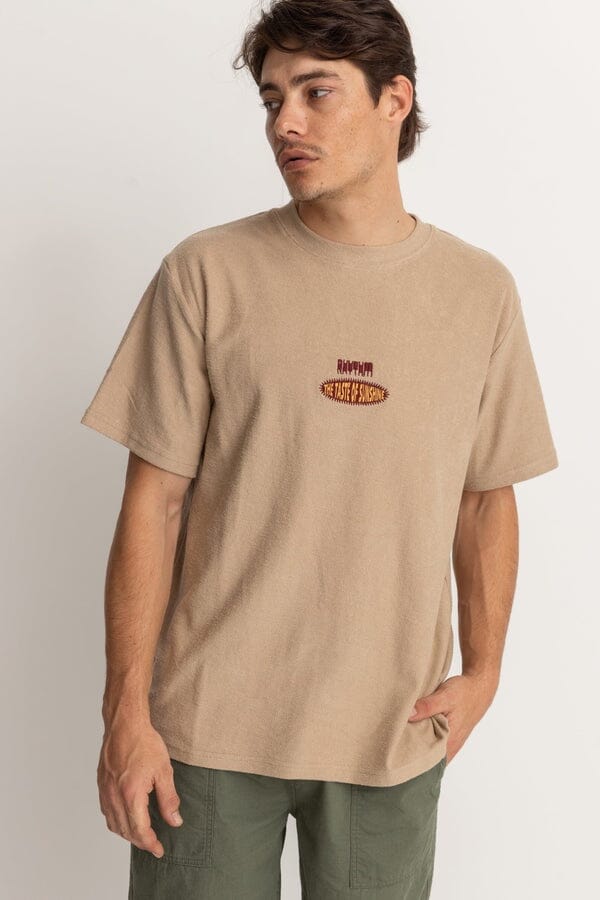 Rhythm Embroidered Vintage Terry T-Shirt