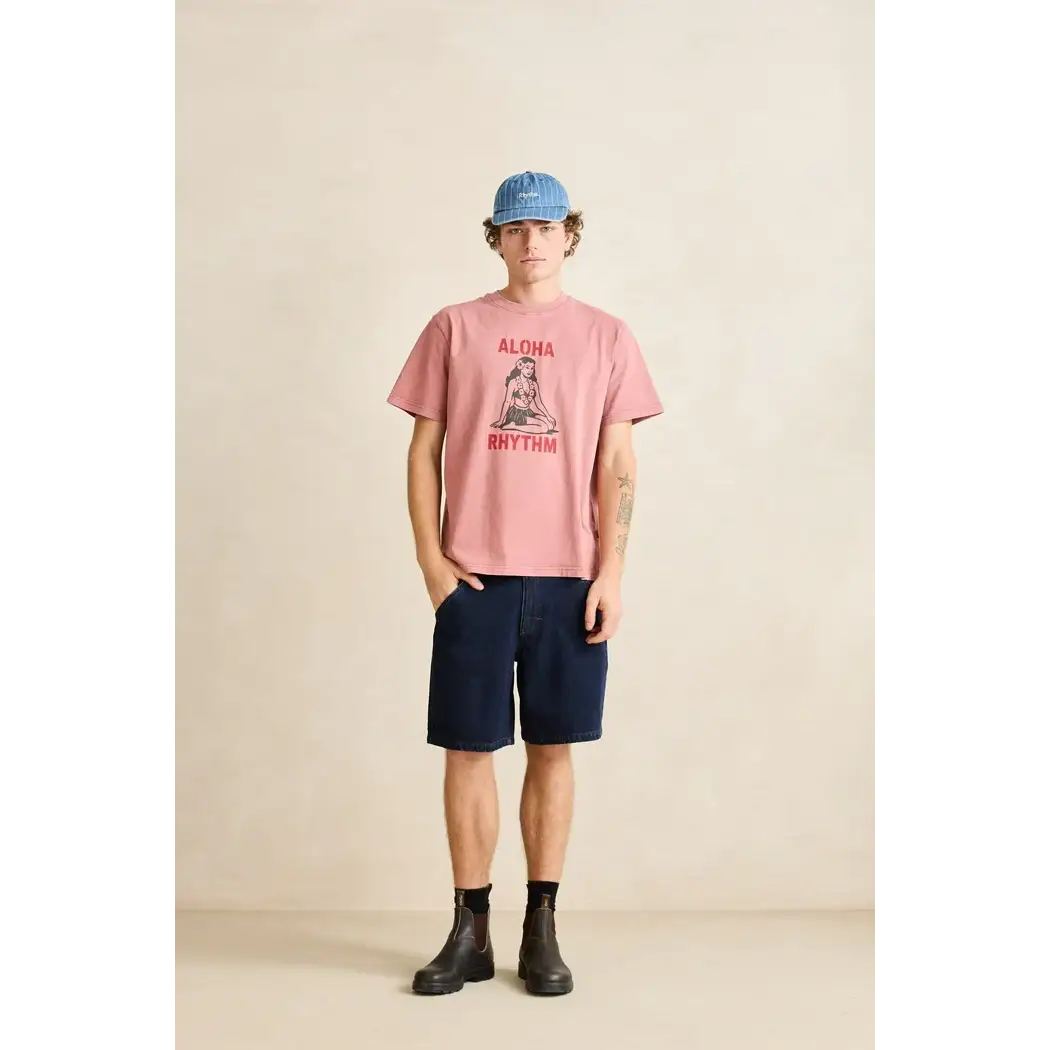 Rhythm Essential Pin Stripe Denim Cap