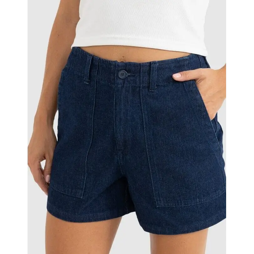 Rhythm Fatigue Denim Shorts