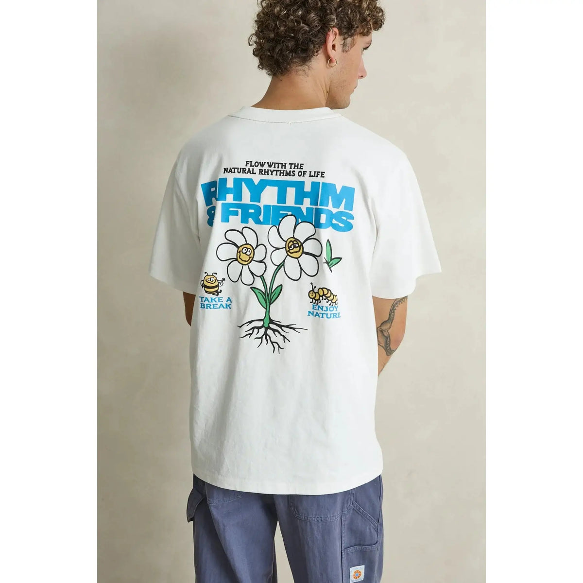 Rhythm Flower Friends Vintage T-Shirt