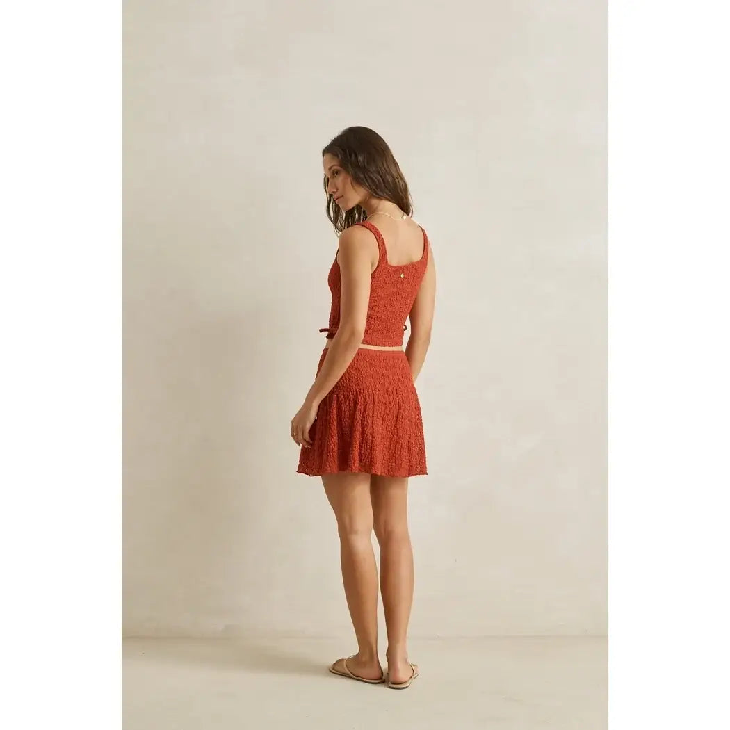 Rhythm Gigi Lace Tie Side Top
