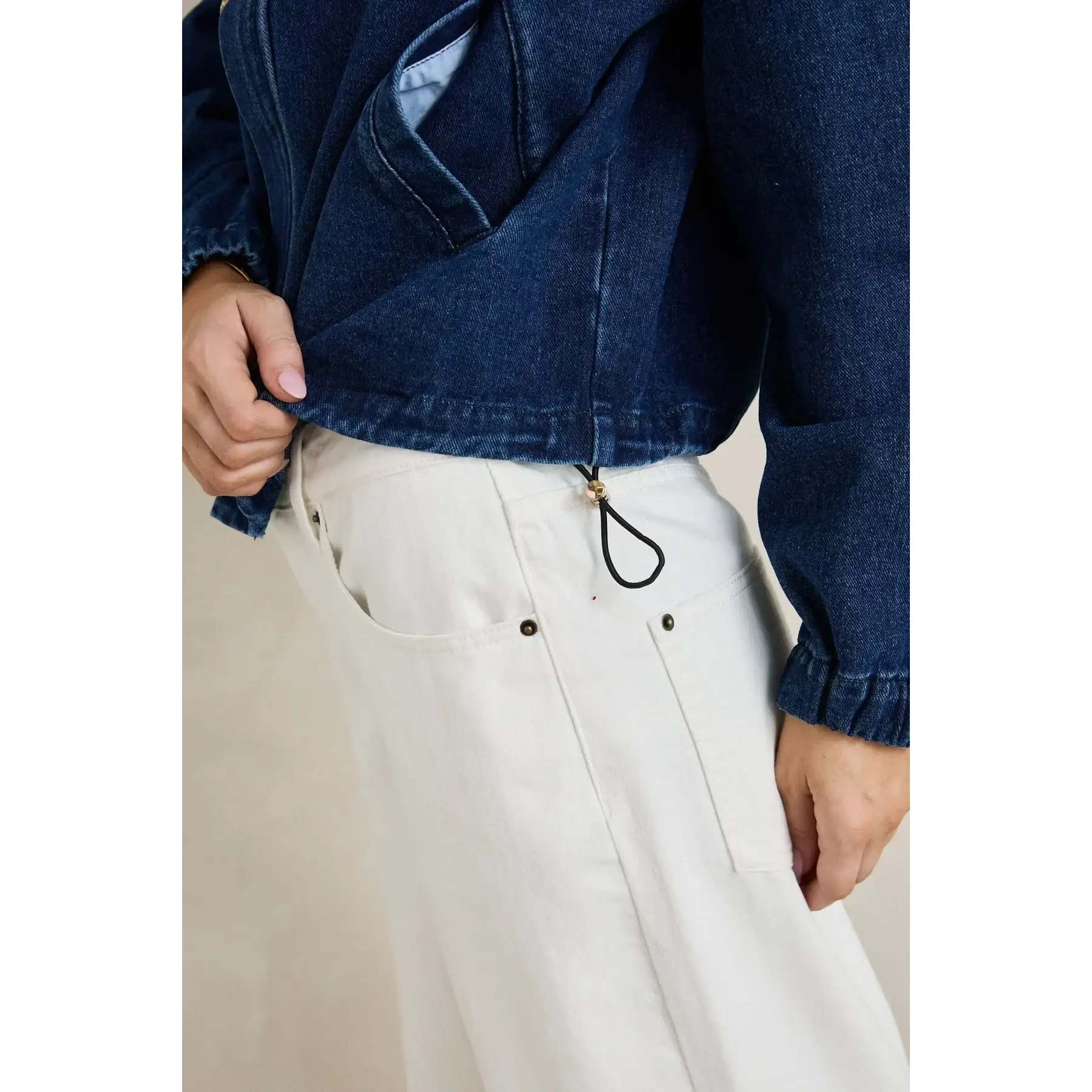 Rhythm Juna Denim Funnel Jacket