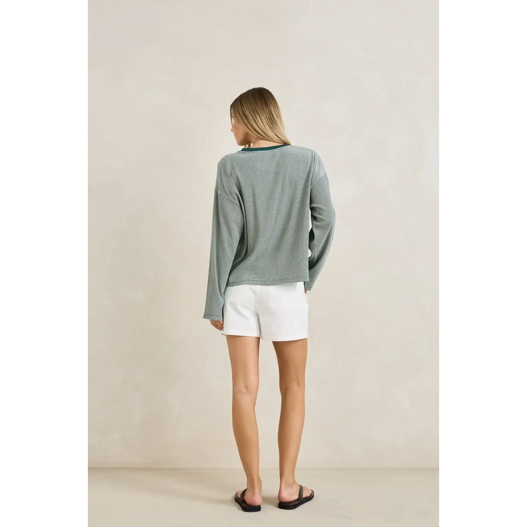 Rhythm Lexi Stripe Long Sleeve Top