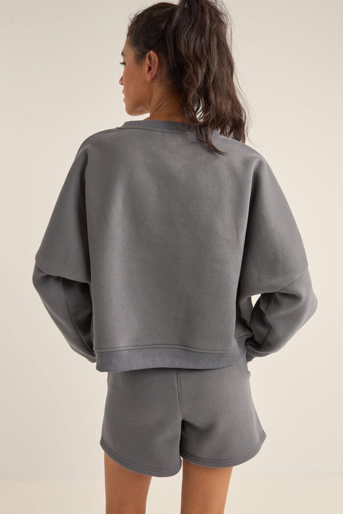 Rhythm Logo Crew Neck Fleece