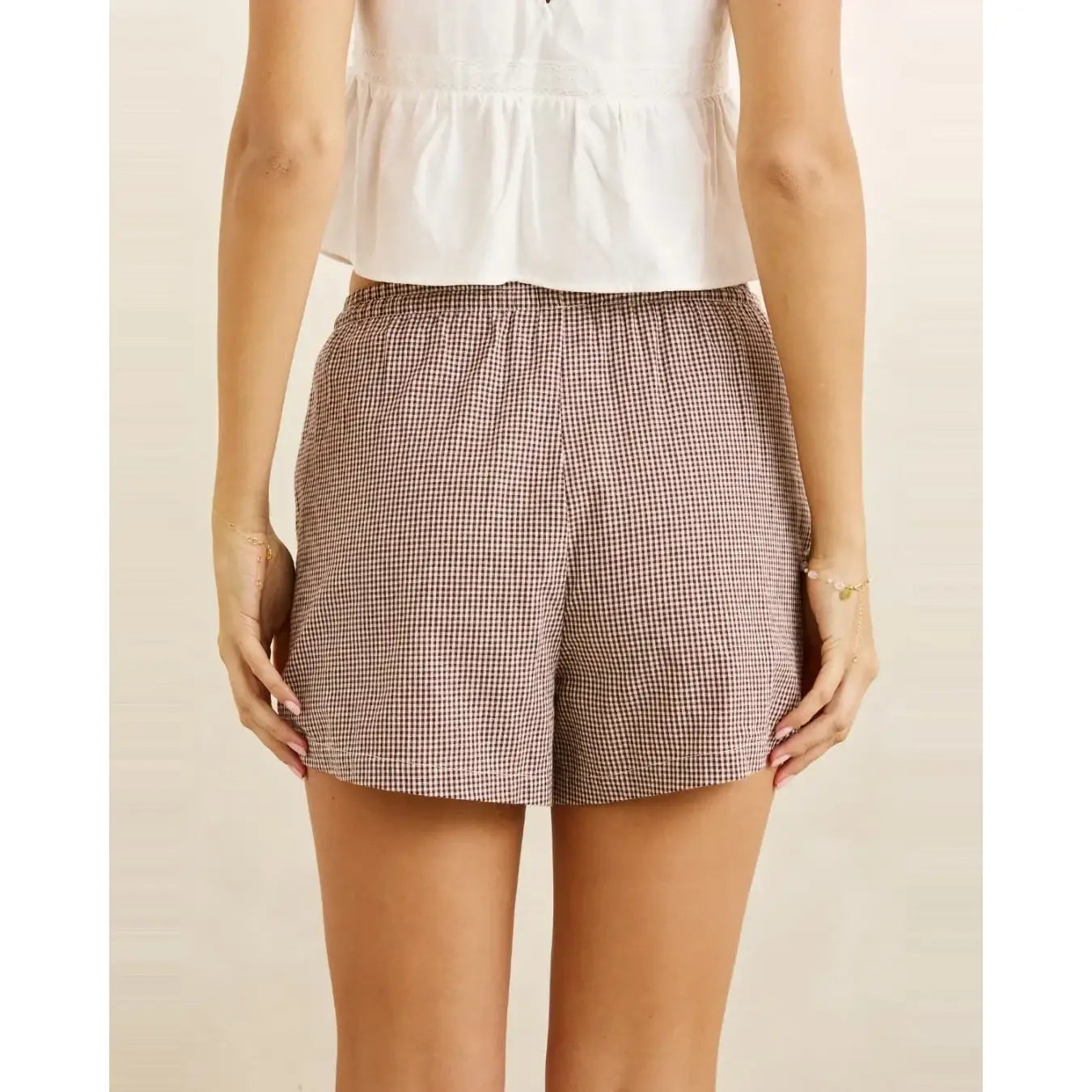 Rhythm London Check Beach Shorts